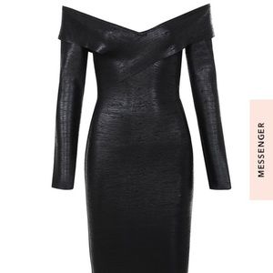 House Of CB off the shoulder dress